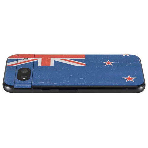 New Zealand Flag Distressed Google Pixel 8a Skin